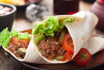Thumbnail for Ground Beef Burrito