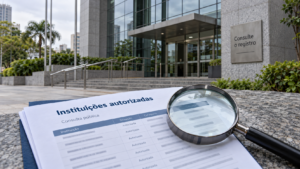 Primeiro critério: registro e regulação