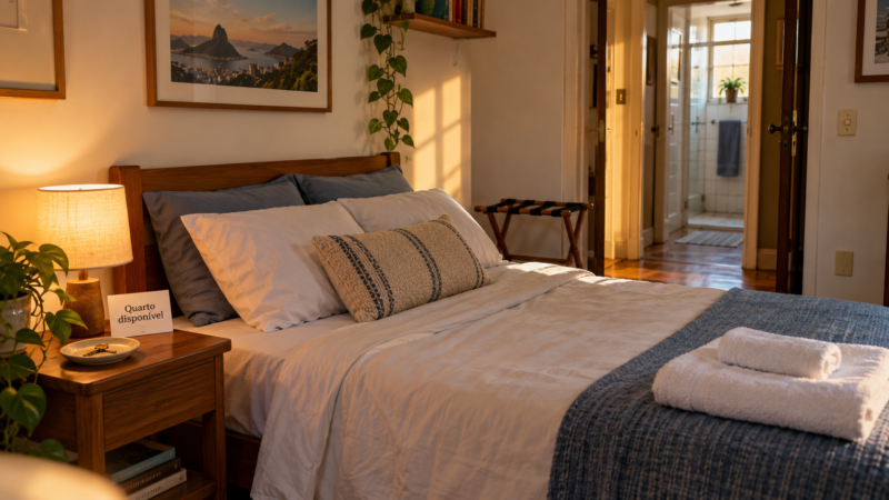 Airbnb ou Aluguel por Temporada: Como Transformar um Cômodo em Renda Extra