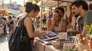 Onde os clientes realmente aparecem