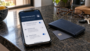 Como escolher uma conta digital com mais segurança
