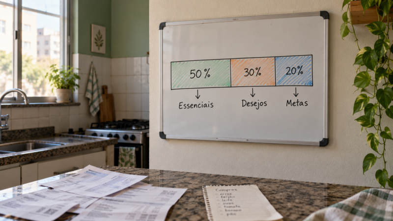 Método 50-30-20: Como Organizar o Orçamento Familiar na Prática